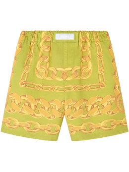 Versace: Шорты  Medusa с принтом