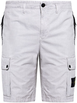 Stone Island: Серые шорты 