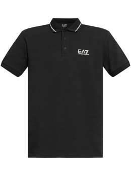 EA7 Emporio Armani: Чёрная рубашка 