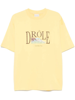 Drôle De Monsieur: Жёлтая футболка 