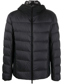 Moncler: Пуховик с капюшоном 