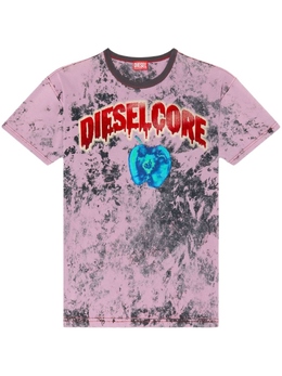 Diesel: Розовая футболка 