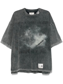 Maison Mihara Yasuhiro: Чёрная футболка 