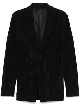 Homme Plissé Issey Miyake: Чёрные пиджаки 
