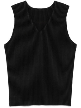 Homme Plissé Issey Miyake: Чёрная футболка 