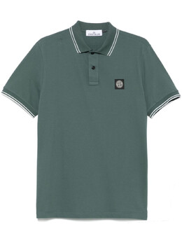 Stone Island: Зелёная рубашка 