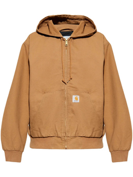 Carhartt WIP: Коричневая толстовка 