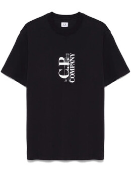 C.P. Company: Синяя футболка 