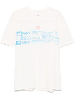 C.P. Company: Белая футболка 