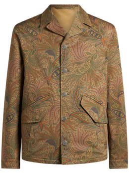 Etro: Коричневая рубашка 