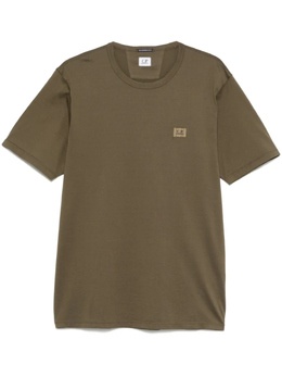 C.P. Company: Зелёная футболка 