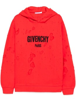 Givenchy: Красная толстовка 