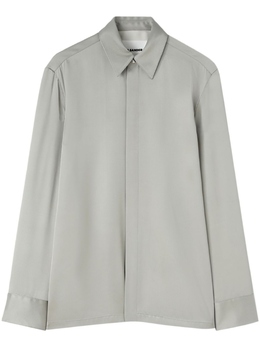 Jil Sander: Атласная рубашка 
