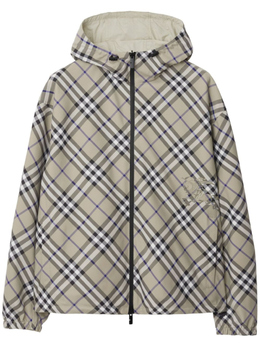 Burberry: Куртка с капюшоном 