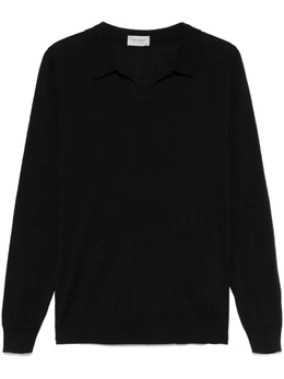 John Smedley: Чёрная рубашка 