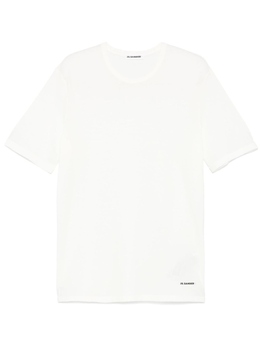 Jil Sander: Белая футболка 
