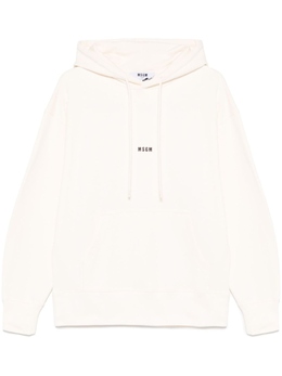 MSGM: Белая толстовка 