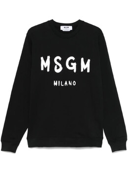 MSGM: Чёрная толстовка 