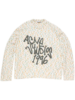 Acne Studios: Свитер с принтом 