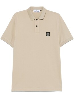 Stone Island: Коричневая рубашка  Compass