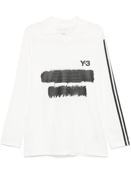 Y-3: Белая рубашка 