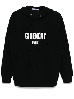 Givenchy: Чёрная толстовка 