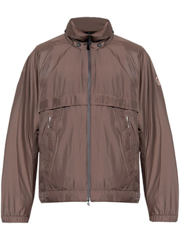 Moncler Grenoble: Коричневая куртка 