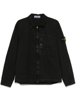 Stone Island: Чёрная рубашка 