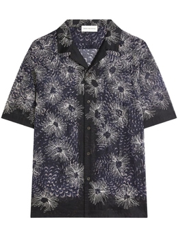 Dries Van Noten: Рубашка с вышивкой 