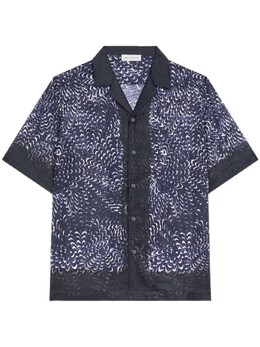 Dries Van Noten: Рубашка с принтом 