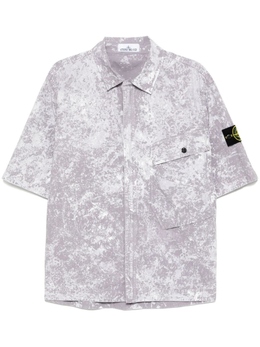 Stone Island: Рубашка с коротким рукавом 