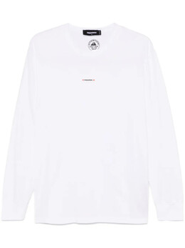 Dsquared2: Белая футболка 