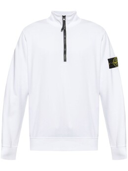 Stone Island: Белая толстовка  Compass