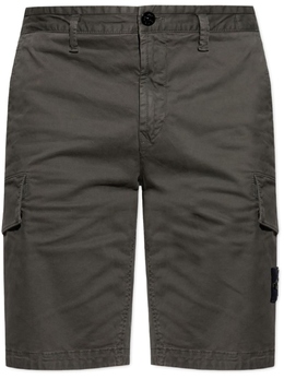 Stone Island: Зелёные шорты  Compass