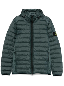 Stone Island: Пуховик с капюшоном 
