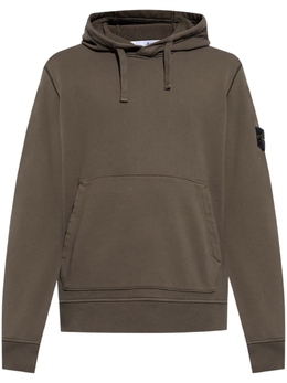 Stone Island: Зелёная толстовка  Compass