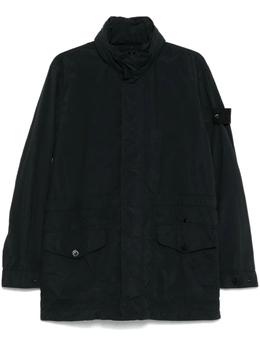 Stone Island: Чёрная куртка  Ghost