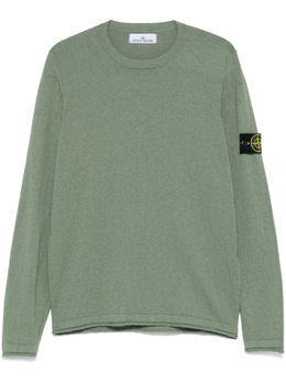 Stone Island: Зелёный свитер 