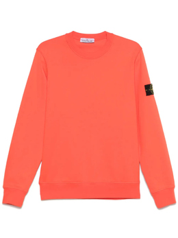 Stone Island: Оранжевая толстовка  Compass