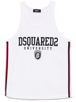 Dsquared2: Белая футболка 