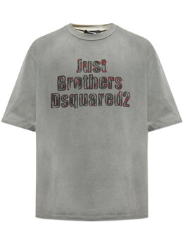 Dsquared2: Серая футболка 