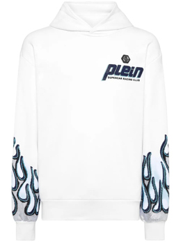 Philipp Plein: Белая толстовка  Flame