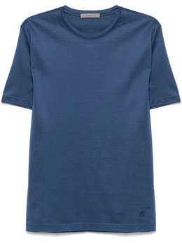 Corneliani: Синяя футболка 