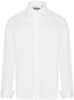 Corneliani: Белая рубашка 