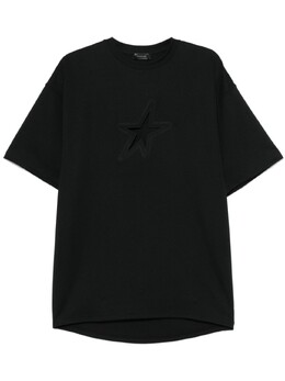 MUGLER: Чёрная футболка 