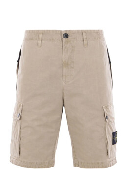 Stone Island: Хлопковые шорты 
