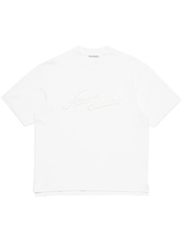 Acne Studios: Белая футболка 