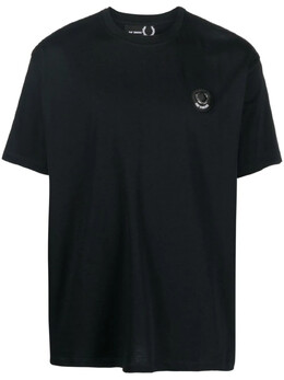 Raf Simons X Fred Perry: Чёрная футболка 