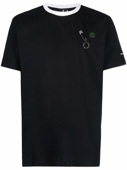Raf Simons X Fred Perry: Чёрная футболка 