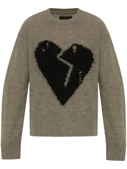 Allsaints: Серый свитер 